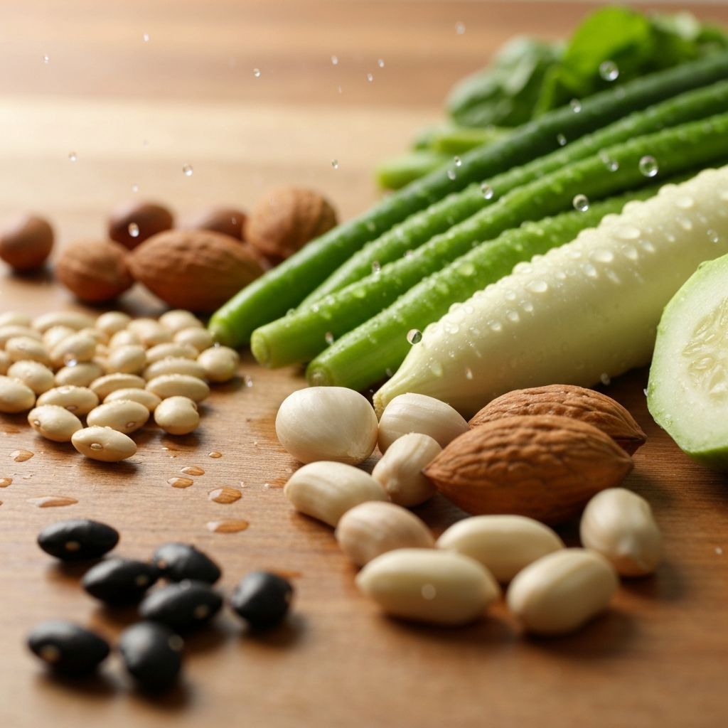 Protein-rich natural foods